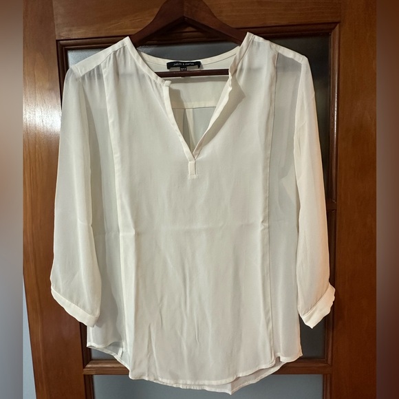 Ivory silk blouse - Picture 1 of 1